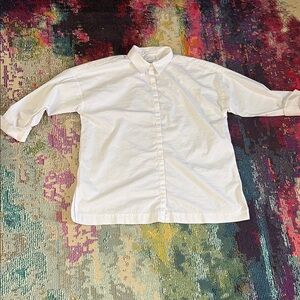 J. Jill White Button Down Shirt